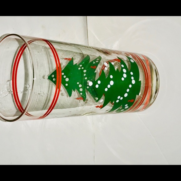 Two New Christmas Tree Drinking Glasses 6” High - Picture 15 of 16